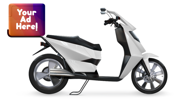 Glow fleet delivery bike Glow fleet delivery bike